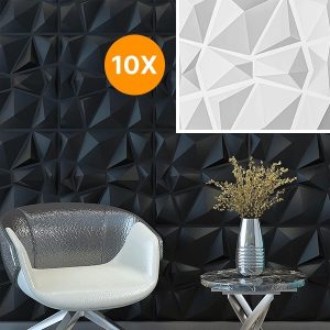 3D sienų lipdukai (10 vnt.) | TRIWALL
