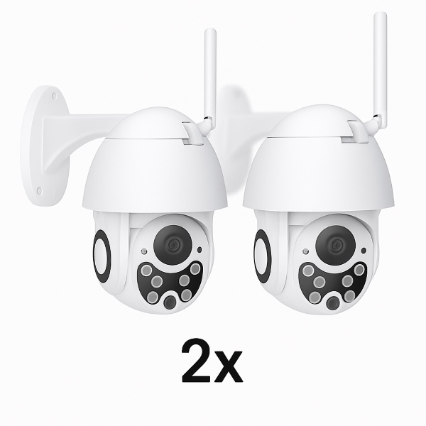 2x Lauko ir vidaus belaidė kamera | DIGICAM