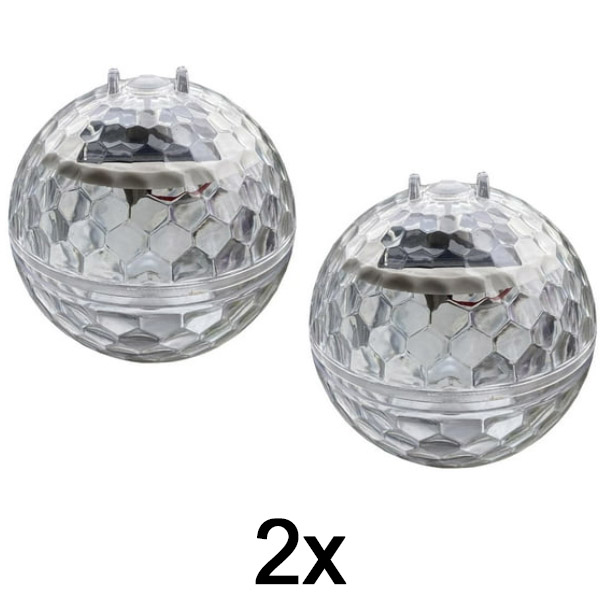 2x Saulės Disko Kamuolys DISCOGLO – Elegantiškas ir Smagus Apšvietimas Bet Kuriai Erdvei! | DISCOGLO
