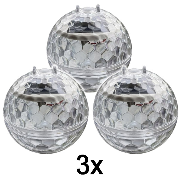 3x Saulės Disko Kamuolys DISCOGLO – Elegantiškas ir Smagus Apšvietimas Bet Kuriai Erdvei! | DISCOGLO