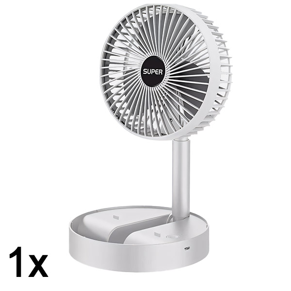 1x USB stalinis elektrinis ventiliatorius | FOLDICOOL  + E-knyga