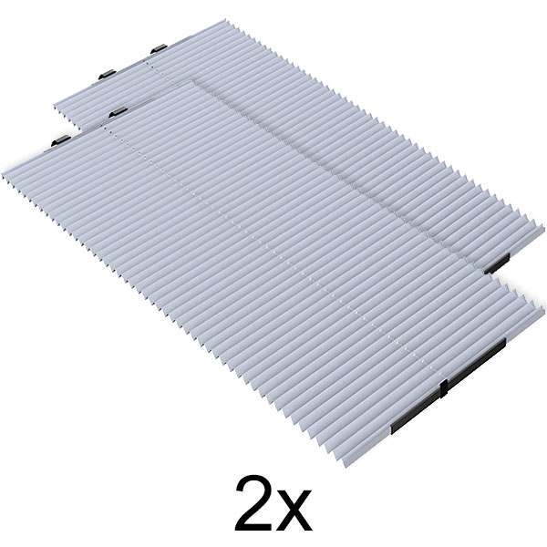 2x Automobilio apsauga nuo UV spindulių GLADESHADE