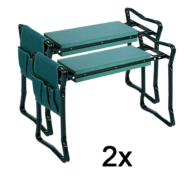 2x Sodo sėdėjimo ir priklaupimo įrenginys | KNEEBENCH