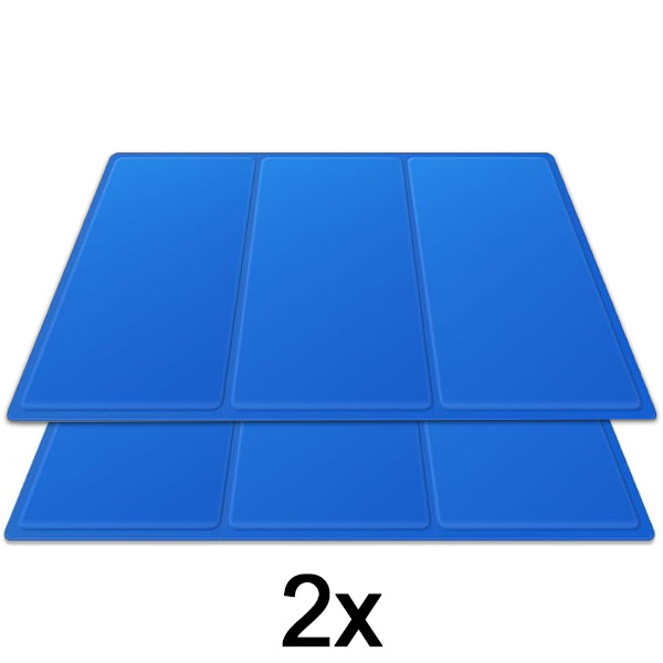 2x Gyvūnų vėsinimo kilimėlis – 90 x 50 cm, nereikia elektros ar vandens | PAWCHILL