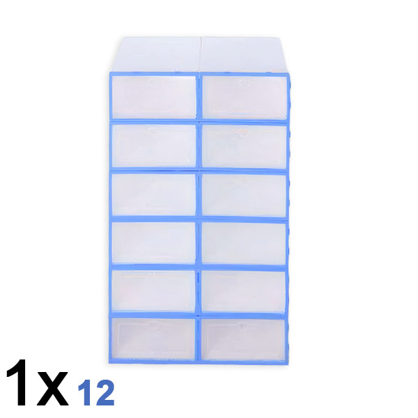 1x Plastikinė batų laikymo dėžė (12 vnt.) | SHOEZY