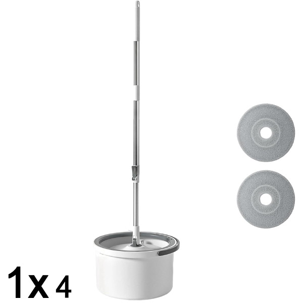 1x Besisukančios Šluotos Ir Kibiro Rinkinys | TIDYBROOM