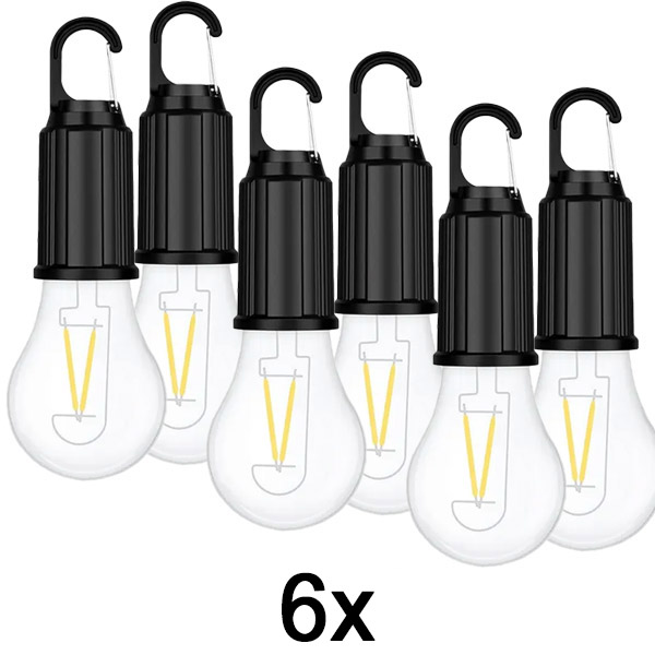 3x Belaidžiai įkraunamos lemputės | LUMINKA